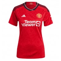 Fotbalové Dres Manchester United Marcus Rashford #10 Dámské Domácí 2023-24 Krátký Rukáv